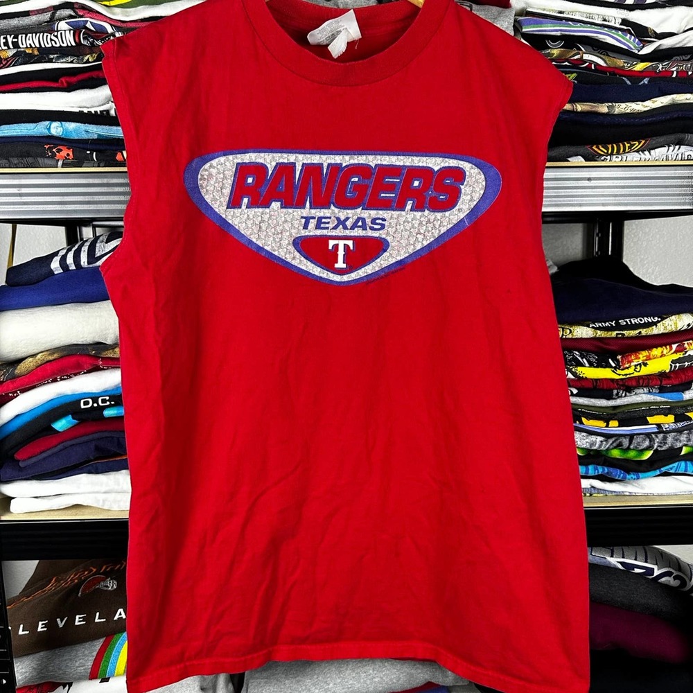 2000 Texas Rangers MLB Sleeveless Shirt